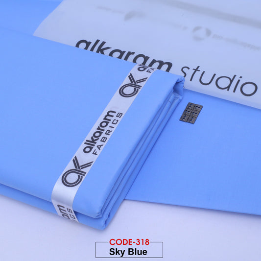 Special Al Karam Cotton | Sky  Blue