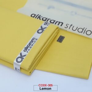 Alternative view of Special Al Karam Cotton | Lemon