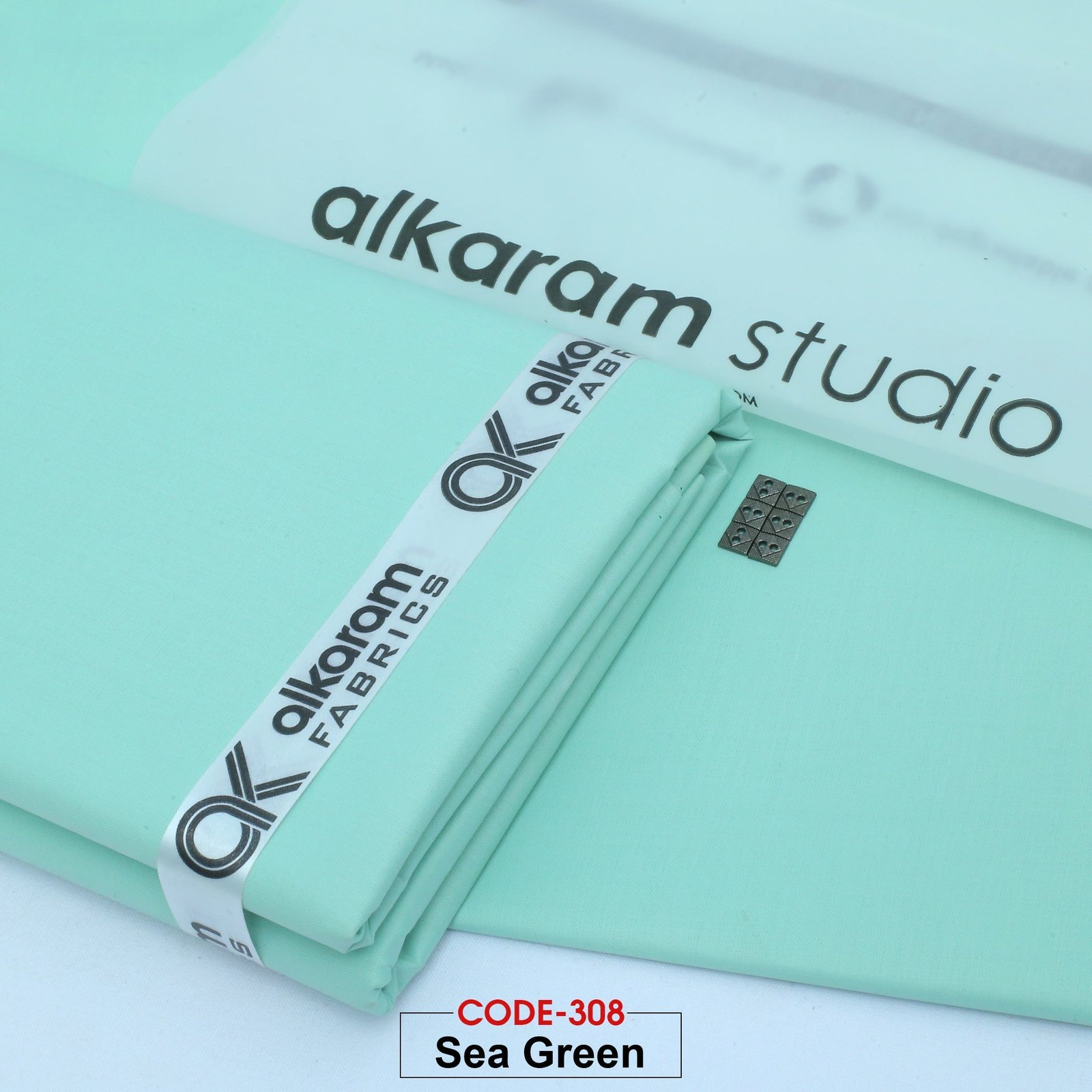 Special Al Karam Cotton | Sea Green - Image 2