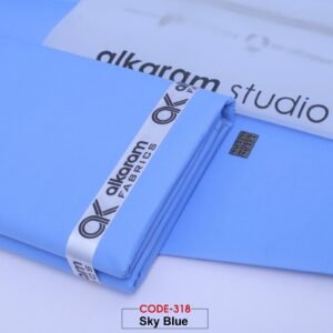 Special Al Karam Cotton | Sky  Blue