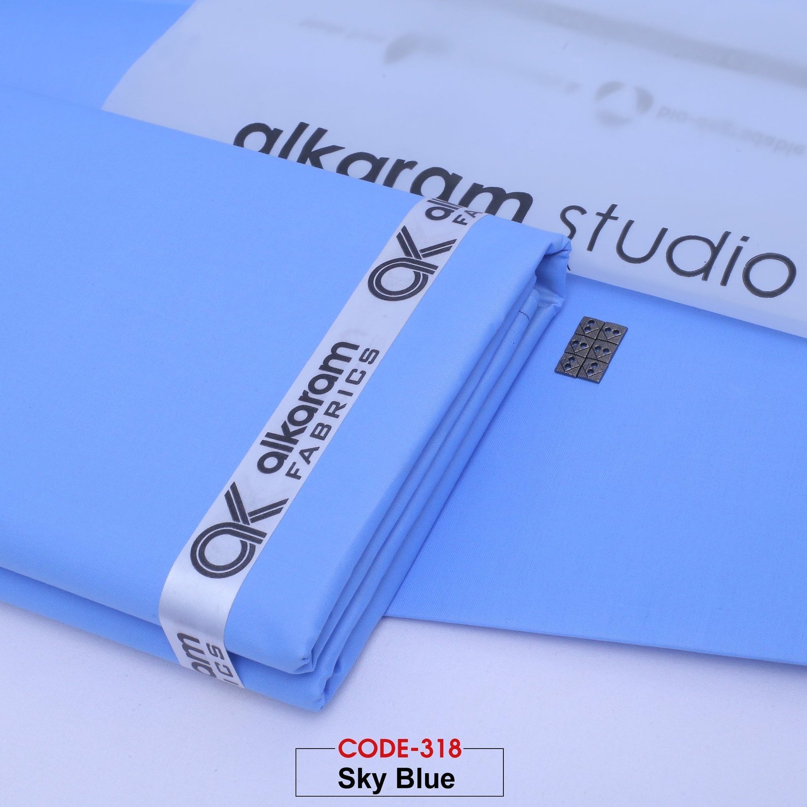 Special Al Karam Cotton | Sky Blue - Image 2