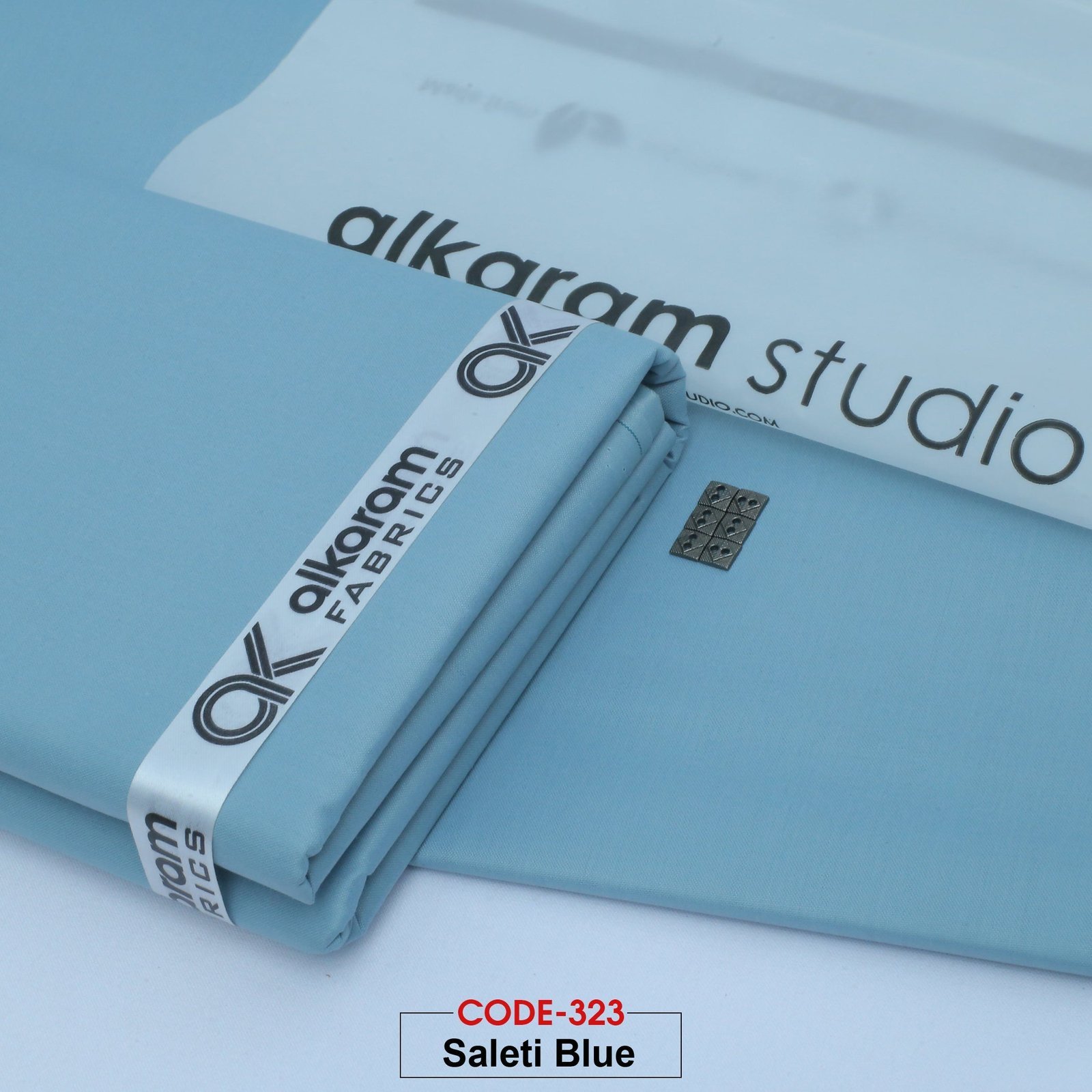 Special Al Karam Cotton | Saleti Blue - Image 2