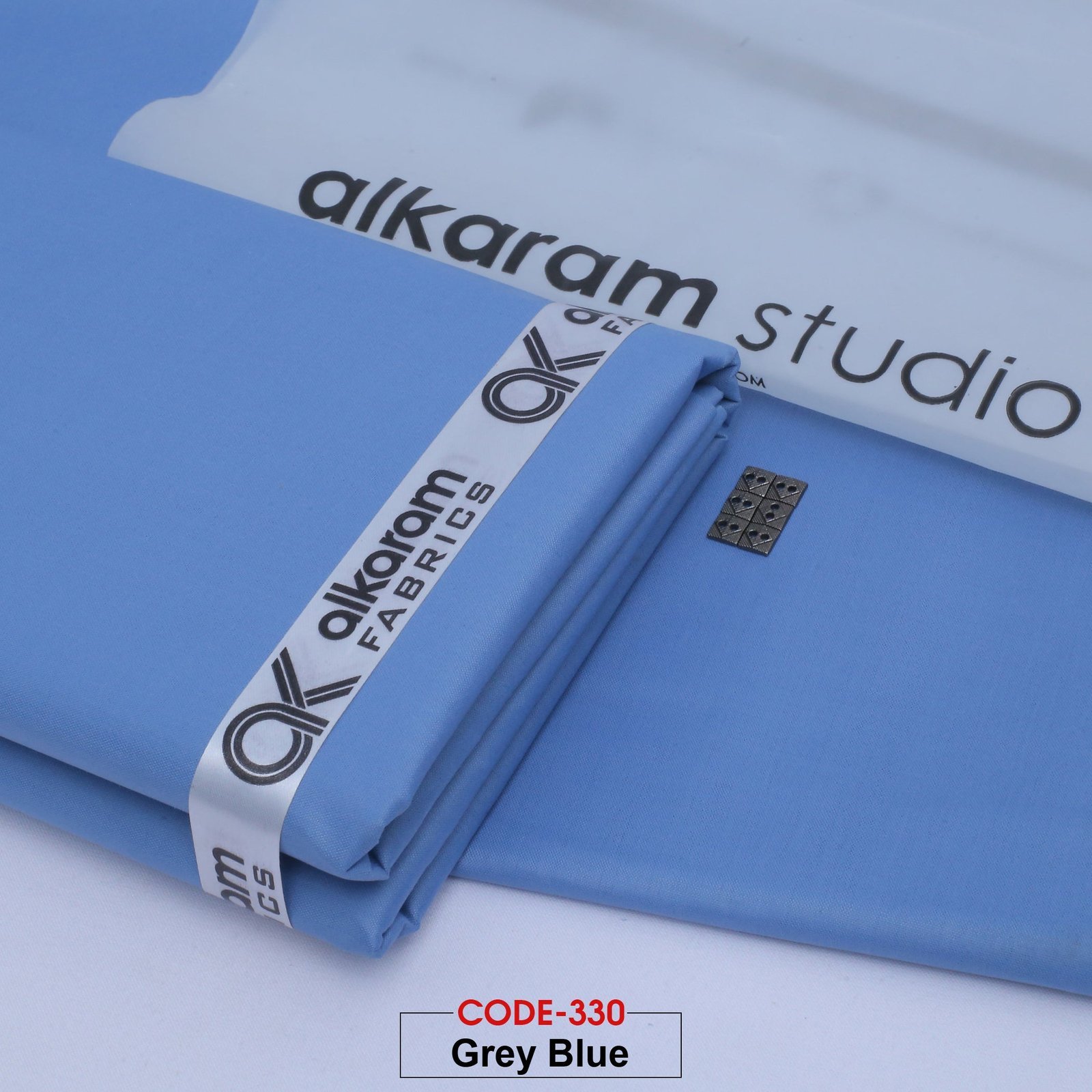 Special Al Karam Cotton | Grey Blue
