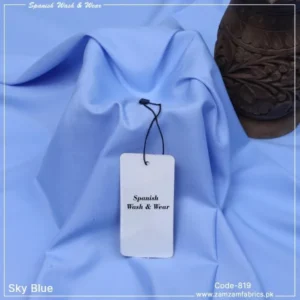 Spanish Wash & Wear | Sky Blue-819