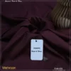 Spanish Wash & Wear | Mehroon-815