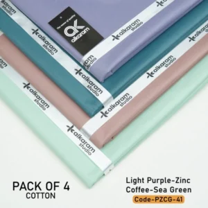 Special Al Karam Cotton | Pack Of 4-PZCG-41