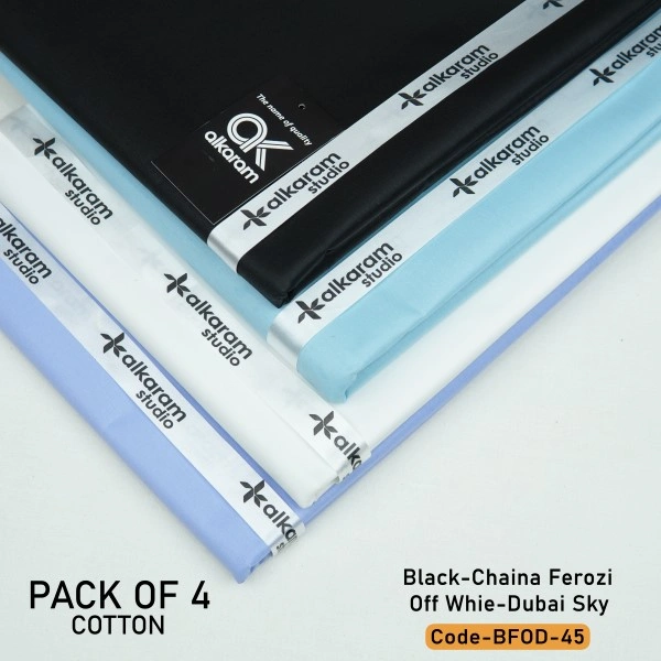 Special Al Karam Cotton | Pack Of 4-BFOD-45