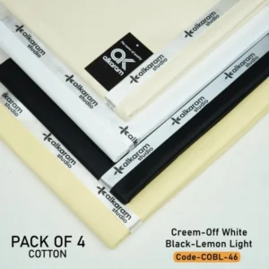 Special Al Karam Cotton | Pack Of 4-COBL-46